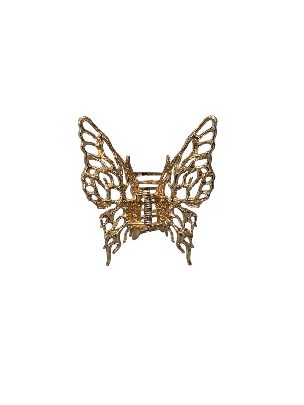 🤑 5/$25 Gold Butterfly Hair Claw Clip - Women Accessories